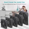 Wathai 80MM PC Fan Dust Filter Cover Computer Mess 4