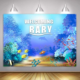MTMETY 10x7ft Finding Backdrop Customized Welcoming Baby Shower Birthday Party Photo Booth Props HXME372