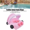 Car Shaped Babies Swim Float Boat Thickened Safe Pink Toddler