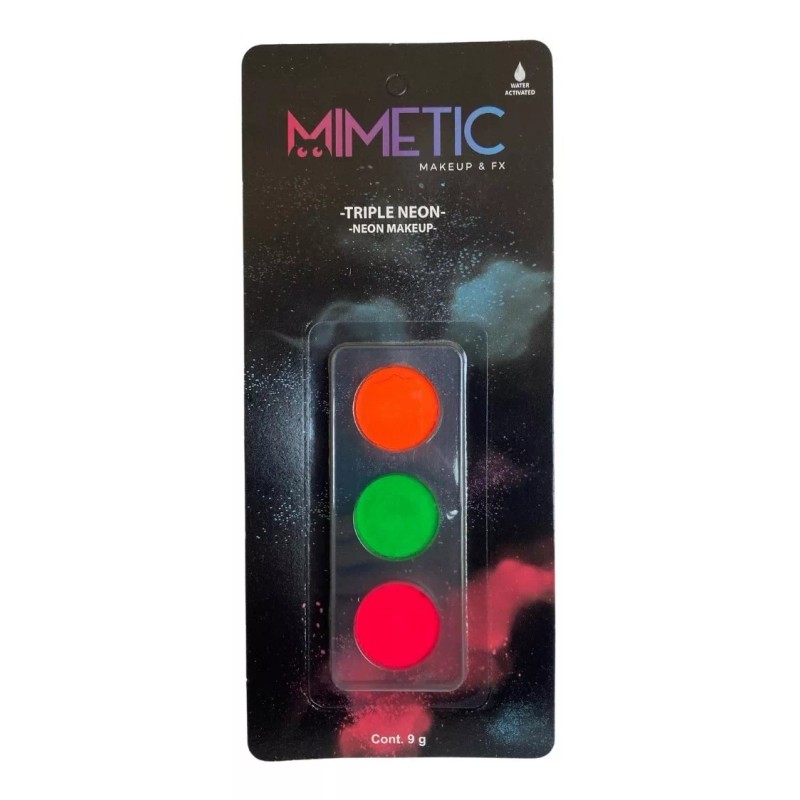 Mimetic Makeup & FX Kit 2 Pzs Maquillaje Base De