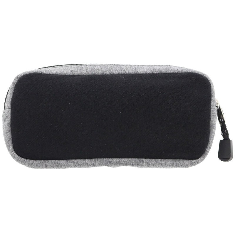 Sunstar Stationery Outdoor Pencil Case, 2 Rooms, Black S1414690