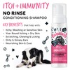 Bugalugs Itch & Immunity Dog No Rinse Shampoo Sensitive Skin