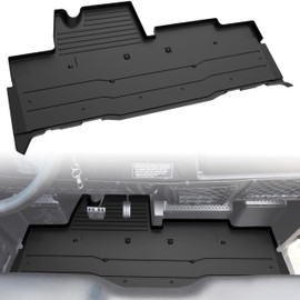 SAUTVS TPE Front Floor Mat for Honda Pioneer 700-2 700-4 14-24, Rubber Front Row Floor Liners All Weather Protection Slush Mat for Honda Pioneer 700 2P 4P 2014-2024 Accessories, Replace #0SP63-HL3-101