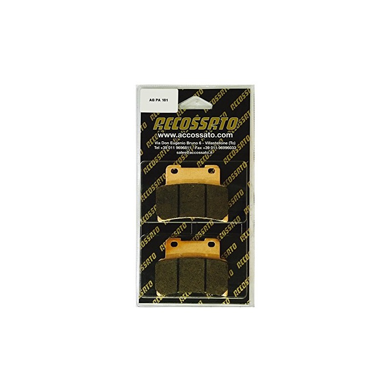 ACCOSSATO Brake Pad agpa101or, Aprilia NA 850 Mana 850 (2007