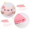 GDGZT Axolotl Plush Cushion, Removable Pudding Cushion, Filled with Salamander