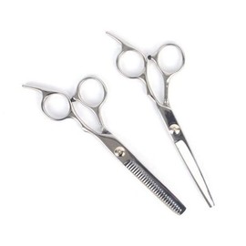 Stainless Steel Thinning, Thickening, and Cutting Hairdressing Barber Scissors - W8625D7 / 스테인리스 틴닝용 숱전용 컷팅용 미용 이발 가위-W8625D7