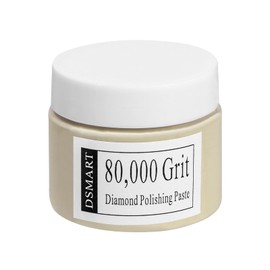 80,000Grit Diamond Polishing Lapping Compound Polish Paste with 25% Diamond Powder (0.1 Micros) for Metal Silver Chrome Glass Marble Resin Rock Watch Jewelry Gemstone - 50G (1.76 Oz)