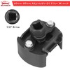 BILITOOLS Universal Oil Filter Wrench Removal Tool Adjustable, 60-80mm (2.36-3.15