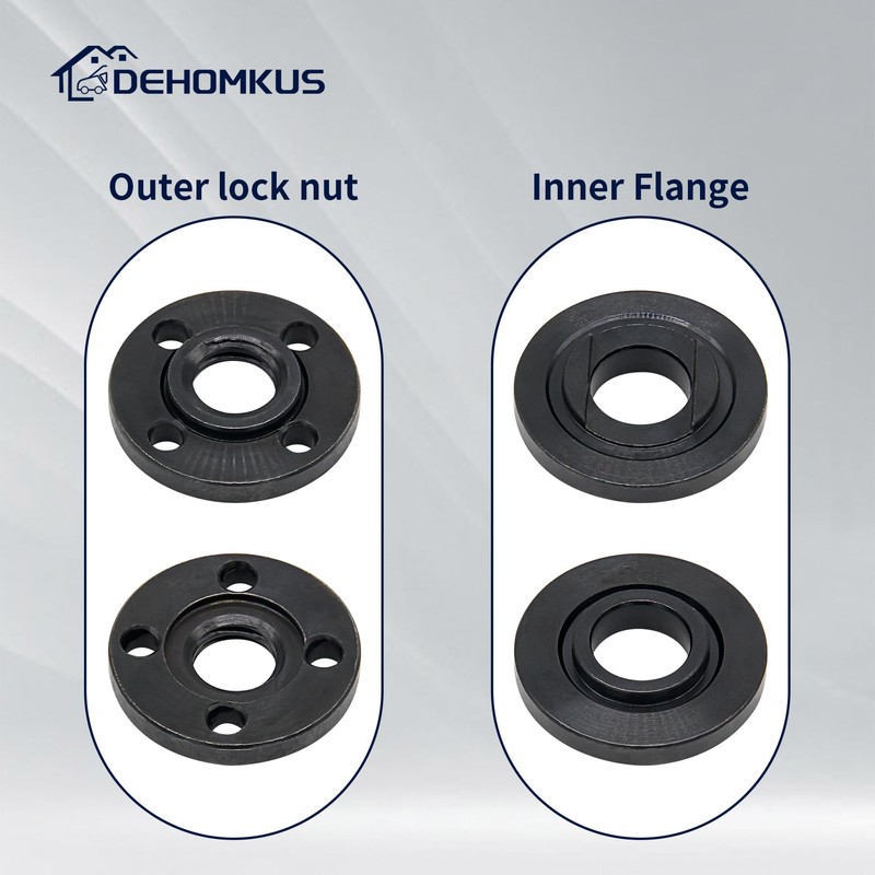 Angle Grinder Flange Nut for Dewalt Ryobi Milwaukee Makita Black