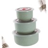 Food Containers 3pcs Food Storage Container Mixing Bowls with Lids