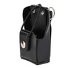 Funda de cuero Funda de transporte Funda para GP328plus/GP338plug/GP344/GP388 Radio