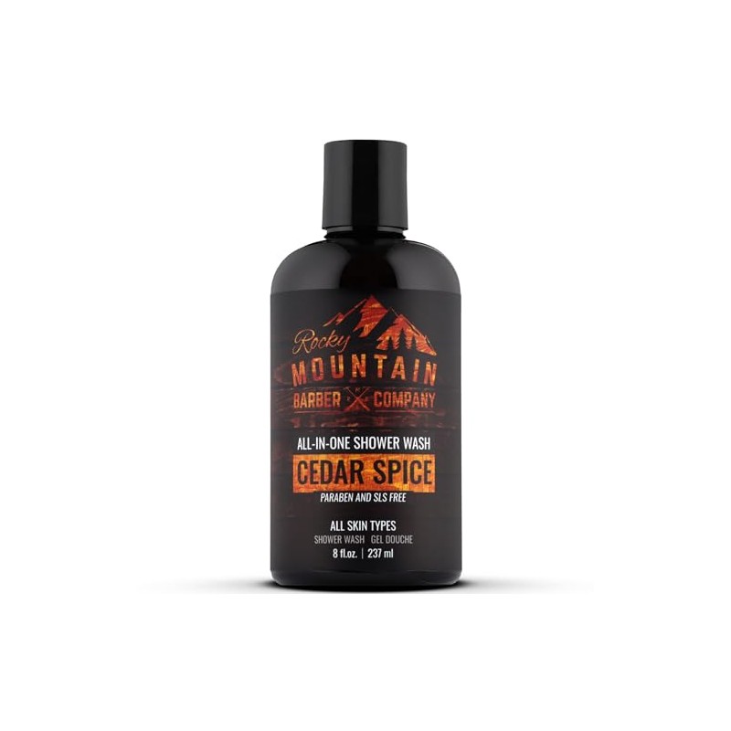 All-in-One Shower Wash for Men " Shampoo, Body Wash, Conditioner,