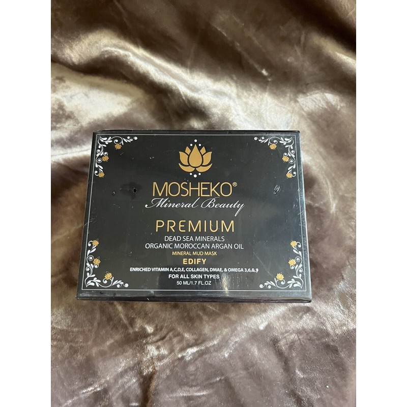 MOSHEKO PREMIUM DEAD SEA MINERALS MUD MASK EDIFY LUXURY BRAND