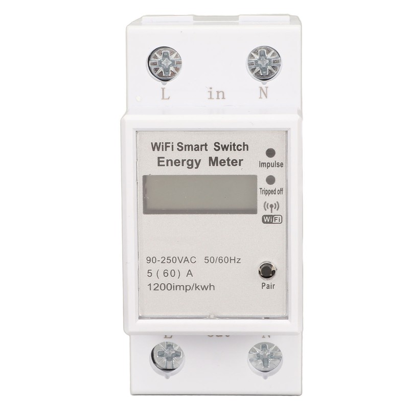 WiFi Electricity Meter LCD Display Watt Hour Meter APP Control