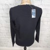 Karen scott long sleeve tee Sz S black cat christmas