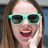 SUNOVELTIES 12 Pack Mint Green Party Sunglasses Bulk, Retro Adult