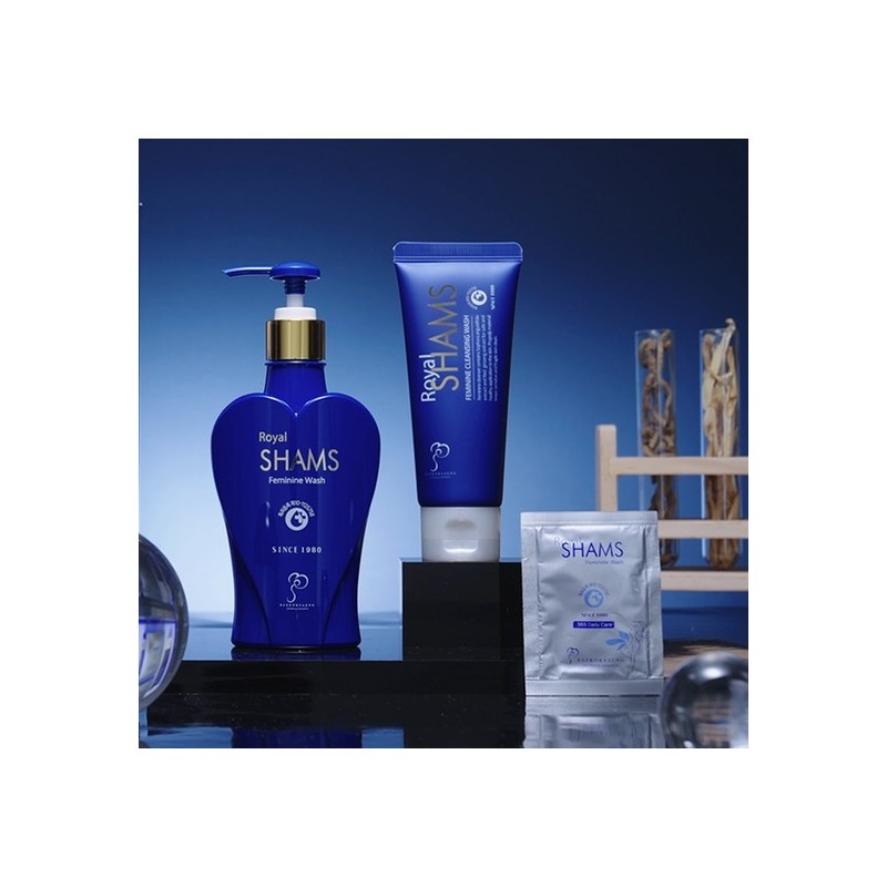 White jade Baekoksaeng Royal Shams Feminine Wash 220ml. / 백옥생