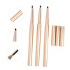 Mikinona 3pcs Eyebrow Pencils Smudge Dual-ended Brow Makeup Deep and