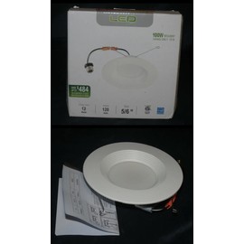 Parmida LED Technologies Light the Future 5/6 Inch Dimmable LED Downlight, 12W (100W Replacement), Baffle