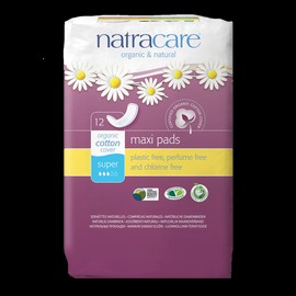 Natracare Organic & Natural Maxi Pads Super 12 Pads