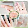 Gel Finger Cots,20 Pcs Silicone Finger Protectors Covers,Finger Caps Finger