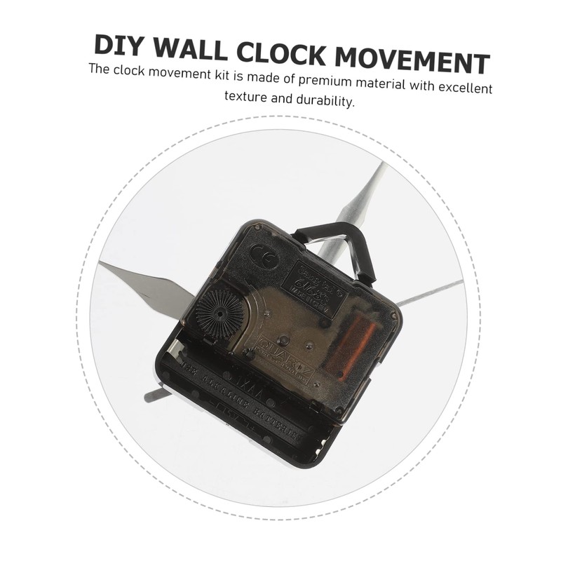 TEHAUX 1 Set DIY Silent Wall Clock Movement Kit High