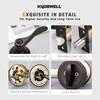 KNOBWELL 4 Pack Keyed Alike Door Lever Handle with Single