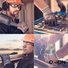 OX-ON Flexible Supreme 1600 Work Gloves Grey, Extremely Durable Safety