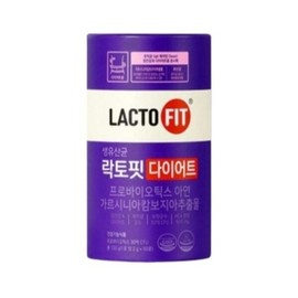 Chong Kun Dang Health Live Lactobacillus Lacto Fit Diet 60 sachets 1 box / 종근당건강 생유산균 락토핏 다이어트 60포 1통