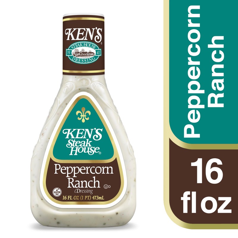 Ken's Steak House Peppercorn Ranch Dressing (Peppercorn Ranch, 16 Fl