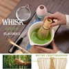8Pcs Matcha Whisk Set Ceramic Matcha Bowl with Spout,Spoon, Sieve,Stirrer