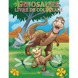 Dinosaure livre de coloriage: Pour les enfants 4-8 ans, 9-12 ans