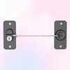 Portable Key Lock Window and Door Closer Balcony Black 1pc 2ea