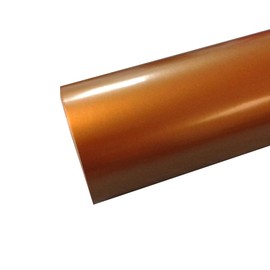24" x 10 Ft Roll of Glossy Oracal 651 Copper Metallic Vinyl for Craft Cutters and Vinyl Sign Cutters