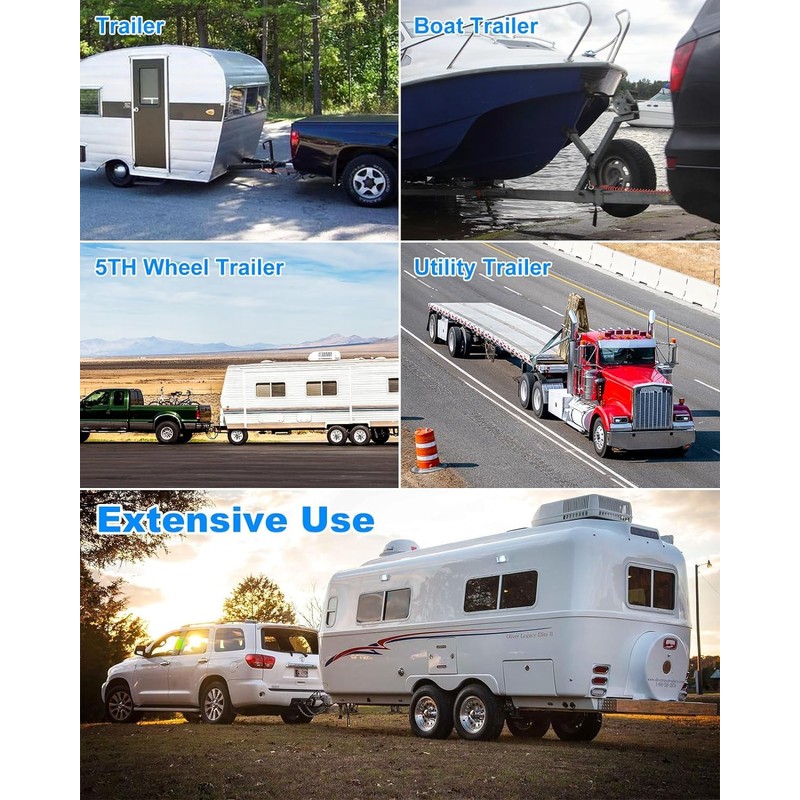 XFIRE-GEAR 【Update 6FT Trailer Brake Away Cable, Trailer Breakaway Safety