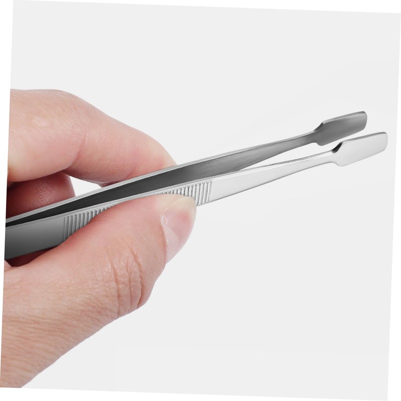 Ipetboom 4pcs Philately Stamp Tweezers Precision Tweezers for Stamp Collecting