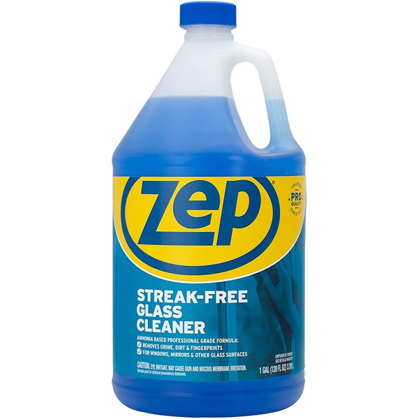Zep ZU1120128 Glass Cleaner, Blue
