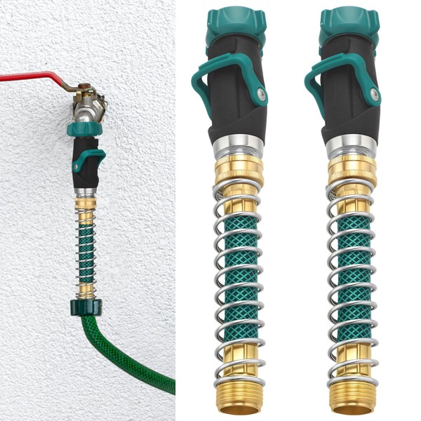 Chunful 2 Pcs 1 Way Hose Connection with 2 Pcs