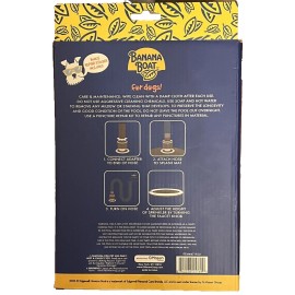 Banana Boat Sprinkler Splash Mat For Dogs Quick Set-Up S/M Breeds 39”- Pets