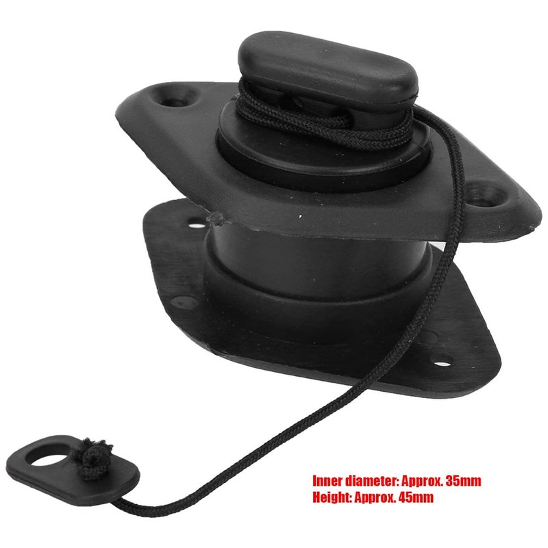 DAUERHAFT Drain Valve for Inflatable Boat, Durable PVC Drain Valve