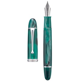 Asvine V800 pluma estilográfica - Sistema de llenado al vacío con gran capacidad de tinta - Pluma extra delgada número 8 lisa con paquete de regalo y 