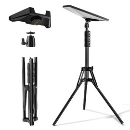 UBeesize Starlink Mini Tripod Mount Kits, Adjustable Height and Angle Tripod Mounting kit with Pipe Adapter Compatible with Starlink Mini Satellite for Camping and RV Travel
