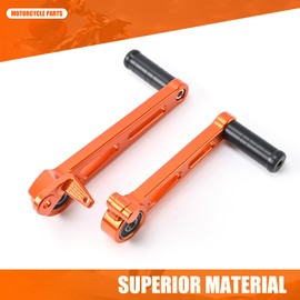 XIEYIGMO Orange Brake Clutch Gear Pedal Shift Lever Compatible with KTM 125/220/390 Duke 2017 2018 2019
