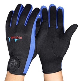 1 Pair Scuba Diving Gloves Neoprene Snorkeling Kayak Surfing Water Sports Gloves Black Medium Durable Long Time Use