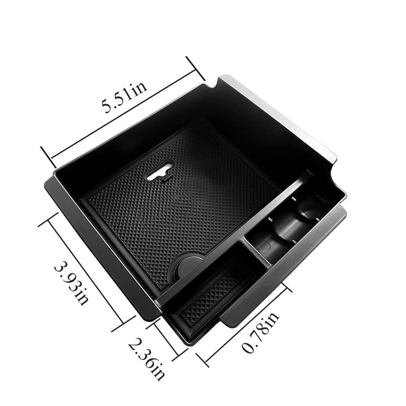 Vesul Center Console Armrest Storage Box Compatible with Nissan Maxima