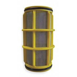 Filter Screen, Yellow, 5" Length, 2" Dia