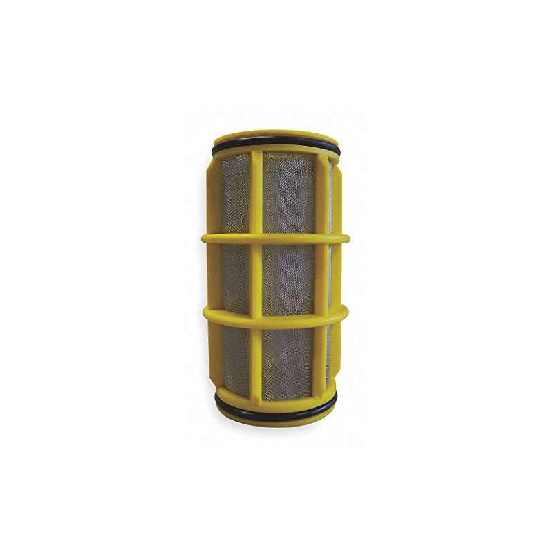 Filter Screen, Yellow, 5" Length, 2" Dia