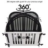 ZXPLO Safety Pop Up Crib Tent Cover to Keep Toddler