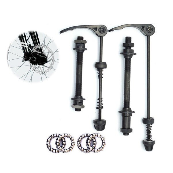 SOGHO 1 Pair of Quick Release Bicycle, Bicycle Axle Front