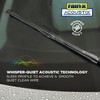Rain-X Acoustix 24" Wiper Blades (Pack Of 1), Whisper Quiet